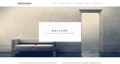 Desktop Screenshot of nexstanza.com